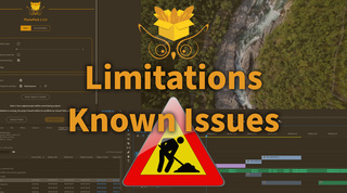 PlumePack's Limitations and Known Issues