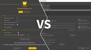 PlumePack VS Premiere Pro Project Manager